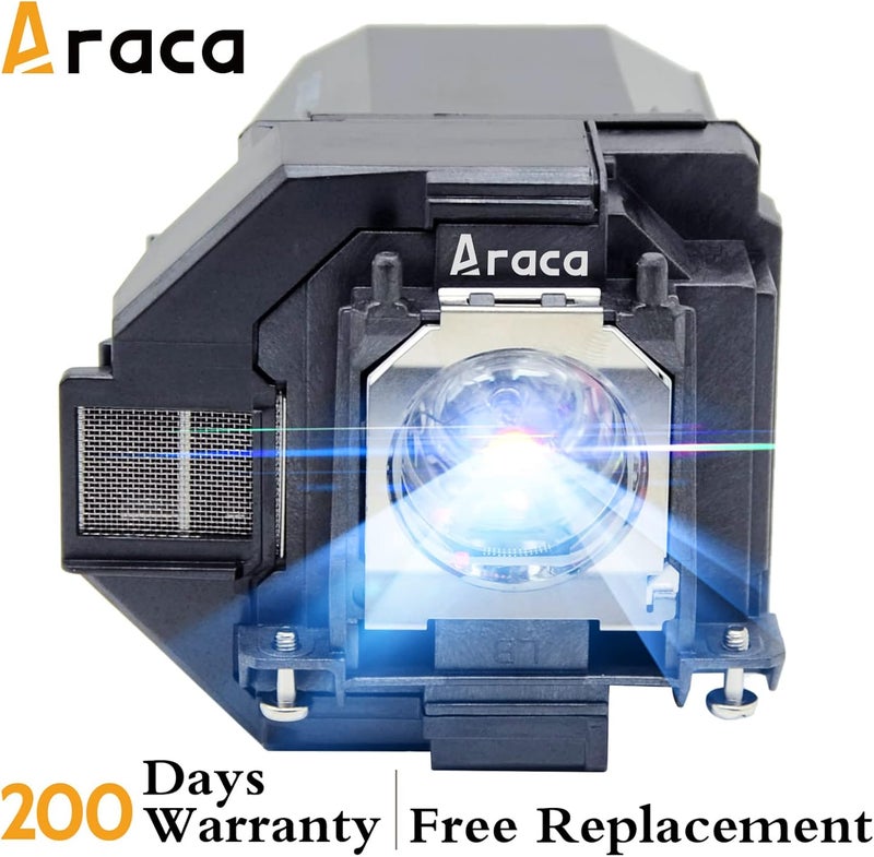 Araca ELPLP96 with Housing Replacement Projector Bulb for Epson VS250 VS355 EX5260 VS350 EB-S41 EH-TW650 TW610 TW5650 TW5600 X05 S05 U05 2042 2247U 2142W W05 990U U42 Economical Lamp - Image 2