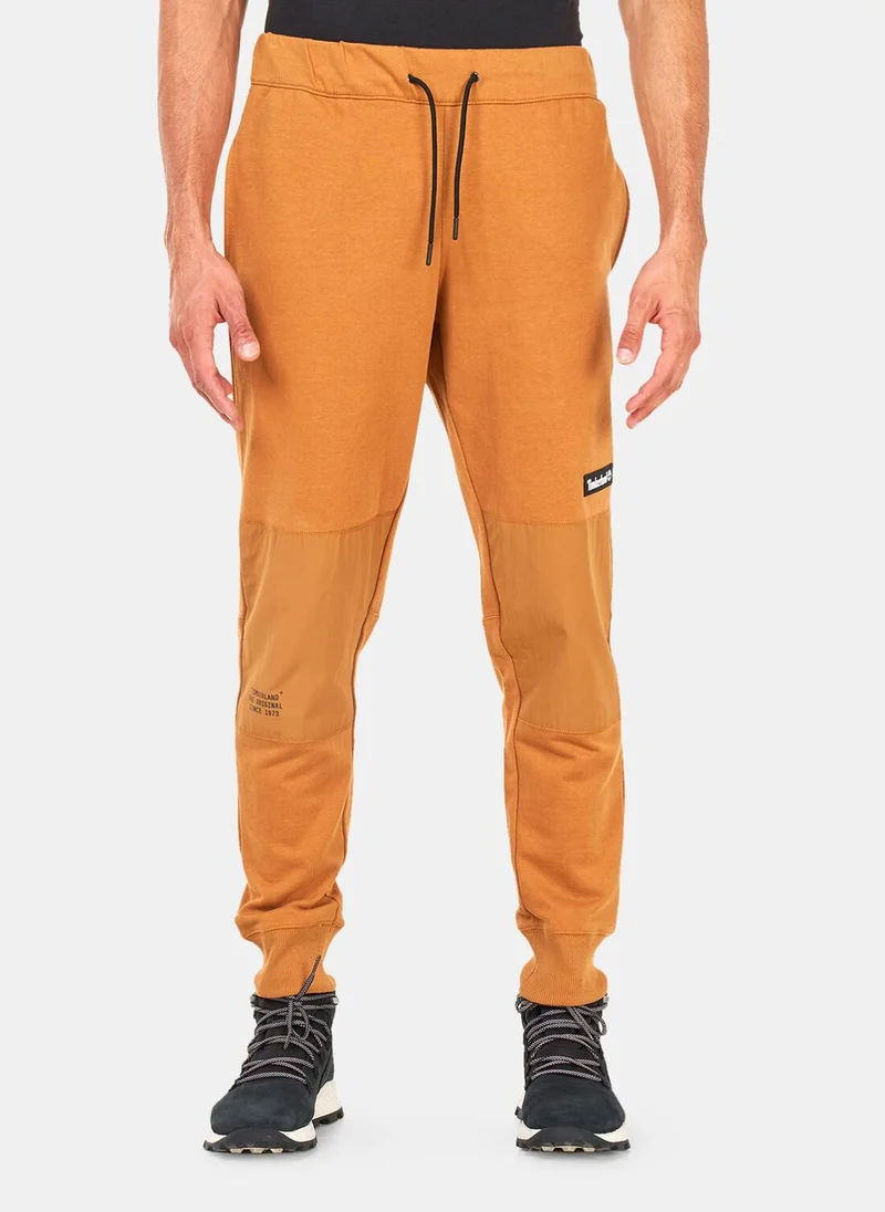 Timberland Men's Heavyweight Mixed Media Sweatpants