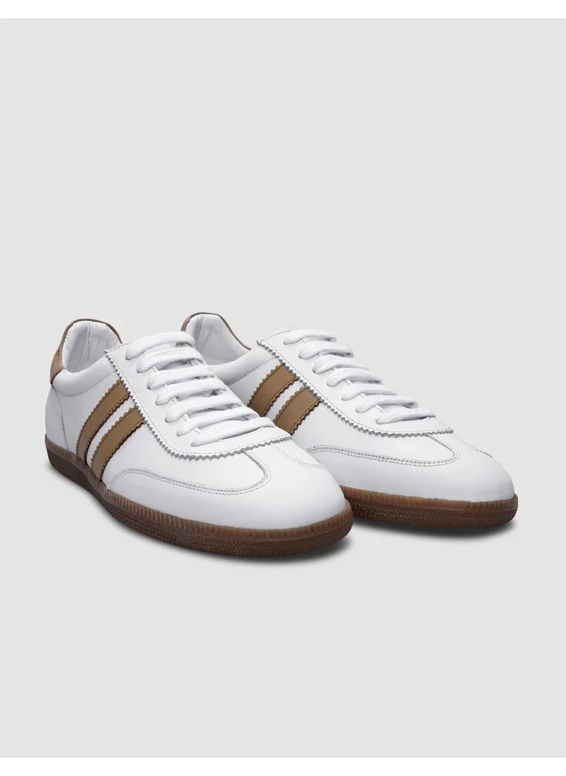 Cabani White Lace-up Women's Sneaker