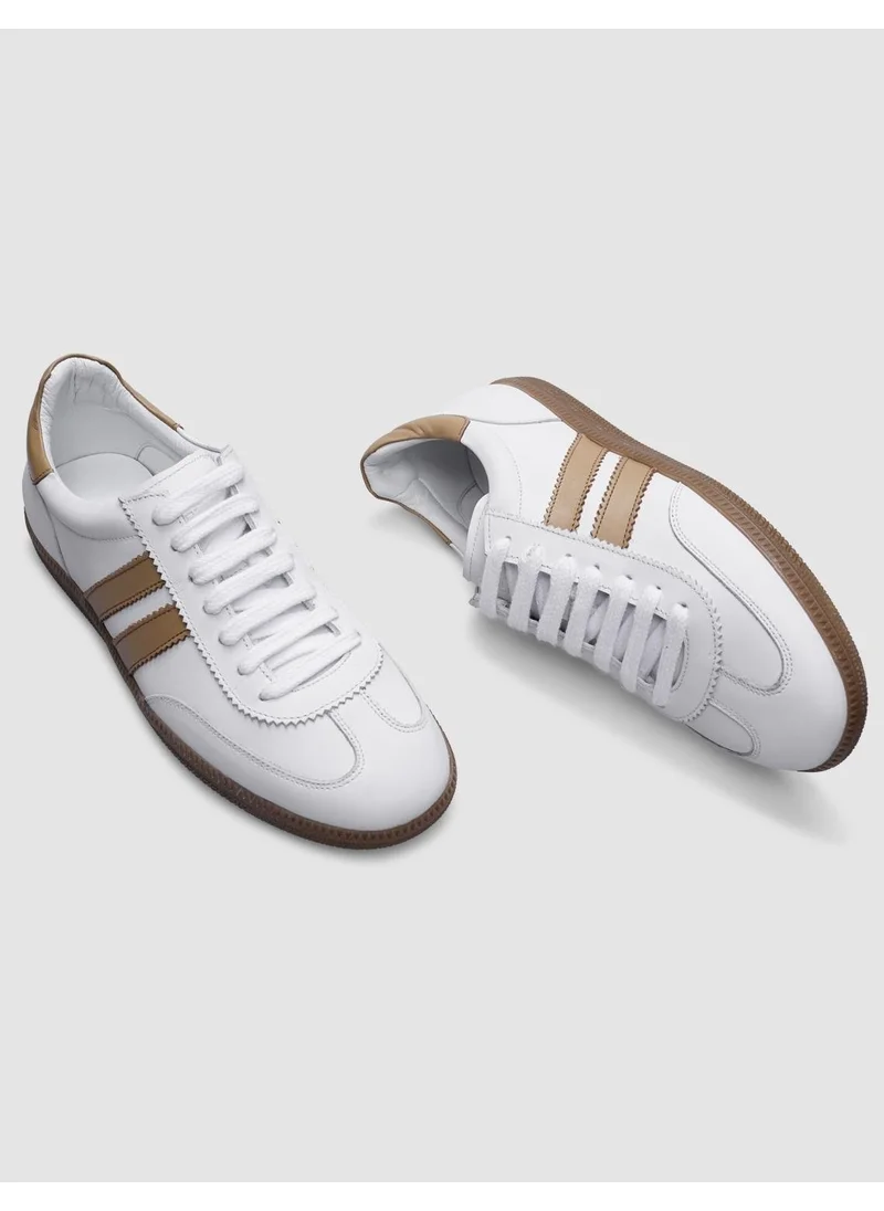 Cabani White Lace-up Women's Sneaker