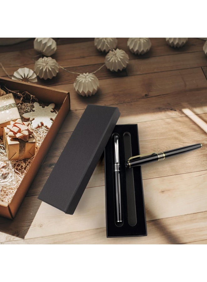 SYOSI Weighted Pen for Hand Tremors, Heavy Metal Writing Instrument for Low Dexterity and Weak Grip, Assistive Device for Parkinson's, Autism, Ergonomic Support Pen (Black Chrome, 2-Pack) - Image 5