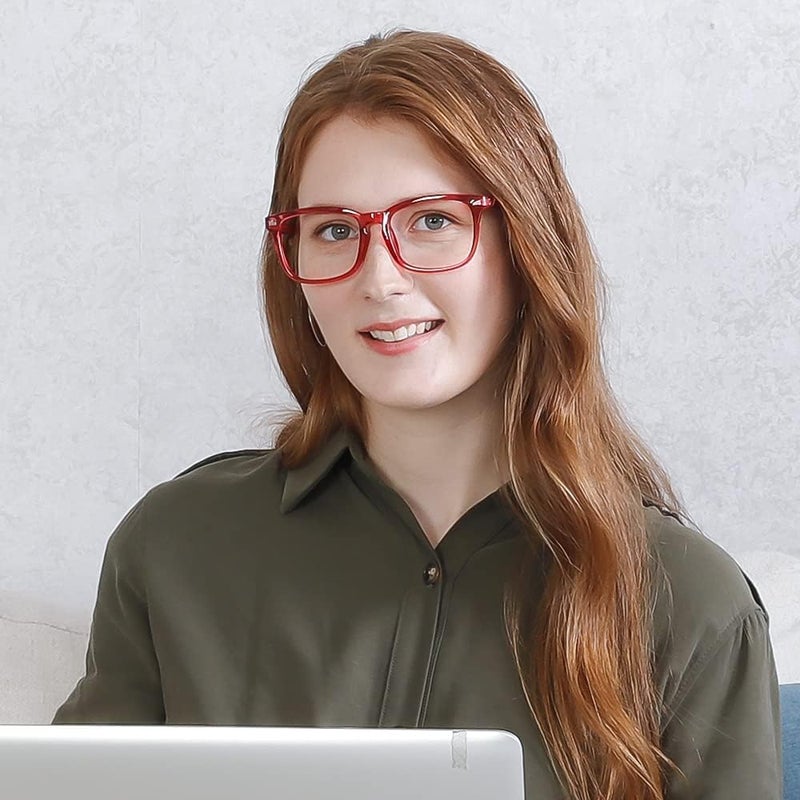 Cyxus Blue Light Glasses for Men Women Reduce Eye Strain UV Blocking for Computer Screen 8082 - Image 3