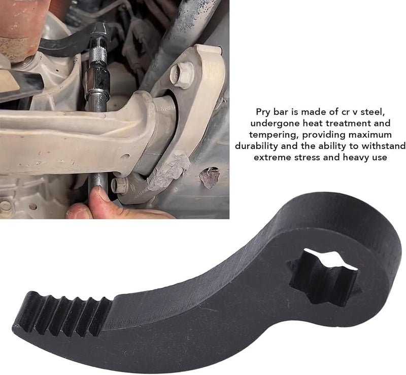Half Inch Pry Bar Wrench Adapter Heavy Duty Compact Tool For Tight Space Car Repair - Image 3