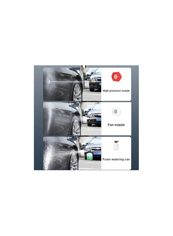 Wireless Electric Car Washer – 48V with 5M Hose and Multi-Mode Spray Nozzle - Image 5