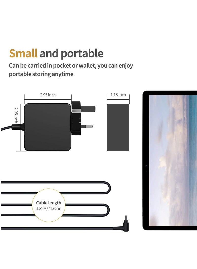 Max Power 20V 3.25A 65W 45W Laptop Charger Replacement for Lenovo IdeaPad 320 310 320S 330 330s 100 110 110S 120S 330S-15IKB Yoga 520 530, IdeaPad Flex 3 4 5 6 ADL45WCD Power Supply Adapter Cord 【4.0 * 1.7 mm】 - Image 3