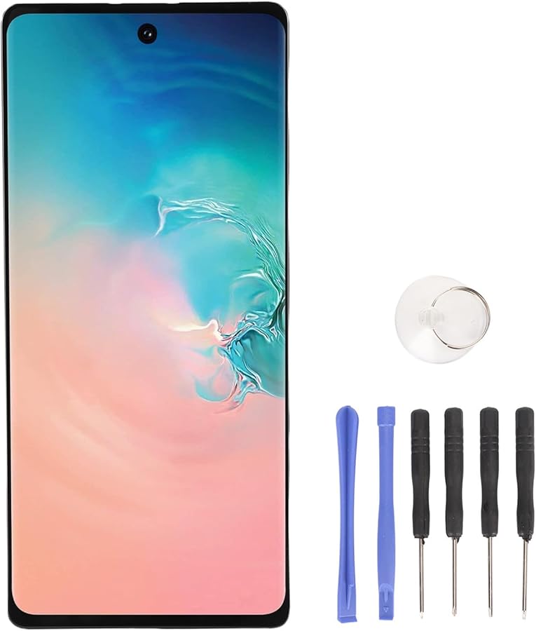 S10 Lite SM G770F 6 7 Inch LCD 3D Touch Screen Replacement Digitizer Assembly with Tools - Image 1