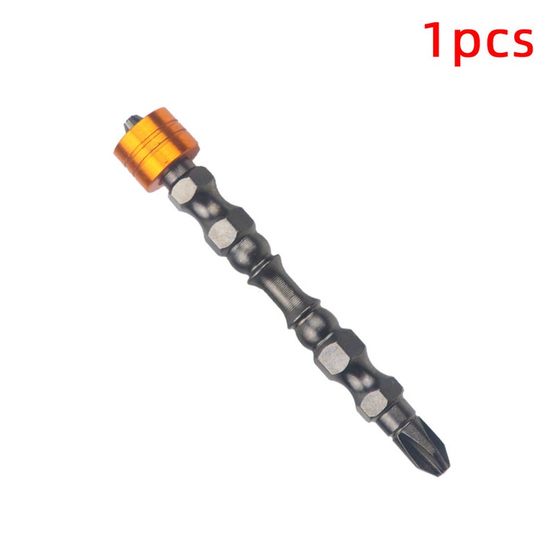 Nunchakus Magnetic Ring Electric Screwdriver Cross Wind Batch Head High Hardness Strong Magnetic Batch Head Strong Magnetic Ring Nunchakus strong magnetic batch head (1pcs)