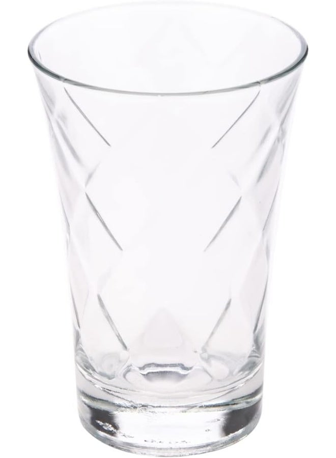 AKDC Imperial Tumbler 4Pcs L(8CM) XW(8CM) XH(12CM) Transparent - Image 3