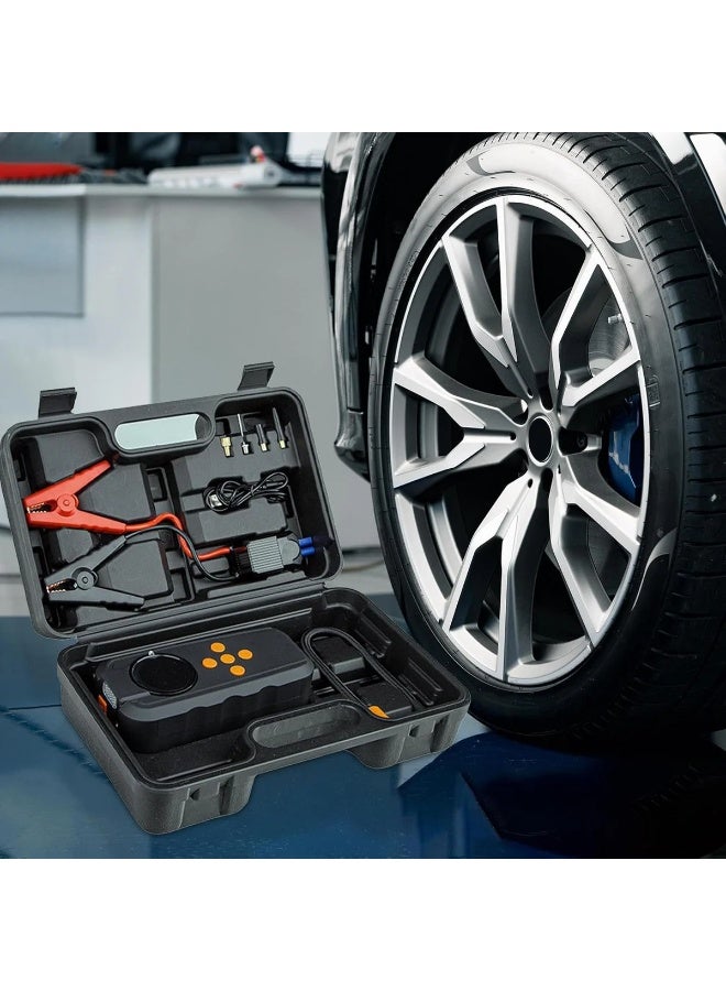 Portable Tire Inflator Car Battery Jump Starter - Image 2