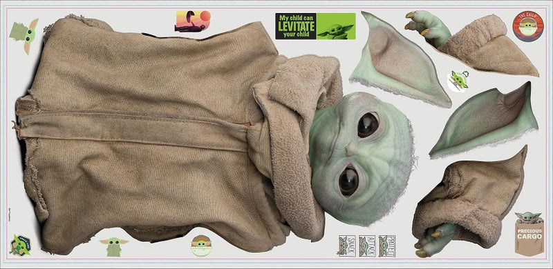 RoomMates Star Wars: The Mandalorian Grogu Giant Peel and Stick Wall Decals by RoomMates, RMK4456GM - Image 3