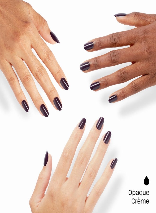 OPI On Point O Suzi Mio | Short Round Dark Purple Press On Nails | 24 Count with Nail Glue | Long Lasting, Reusable, Non-damaging | Fall 2025 Shades - Image 3
