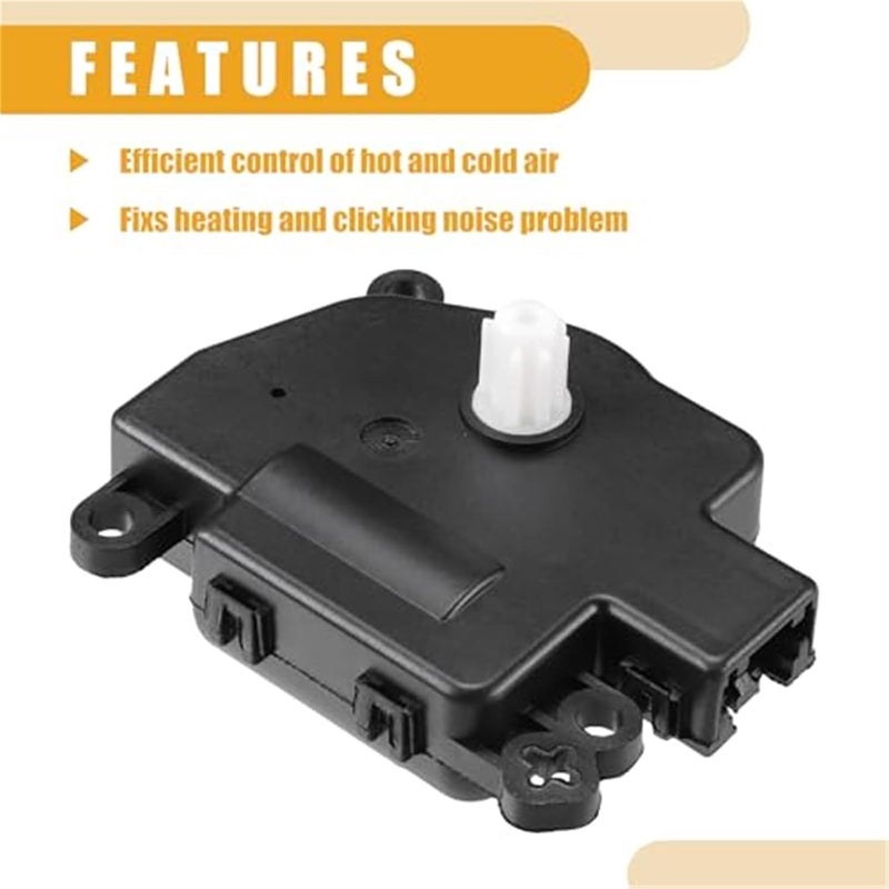 QASULER HVAC Heater Blend Door Actuator for Ford Taurus - Image 2