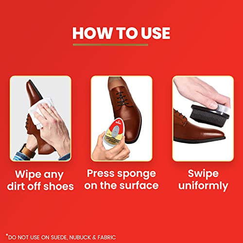 KIWI Express Shine Instant Sponge Shoe Polish , 5ml Wax Leather - Image 4