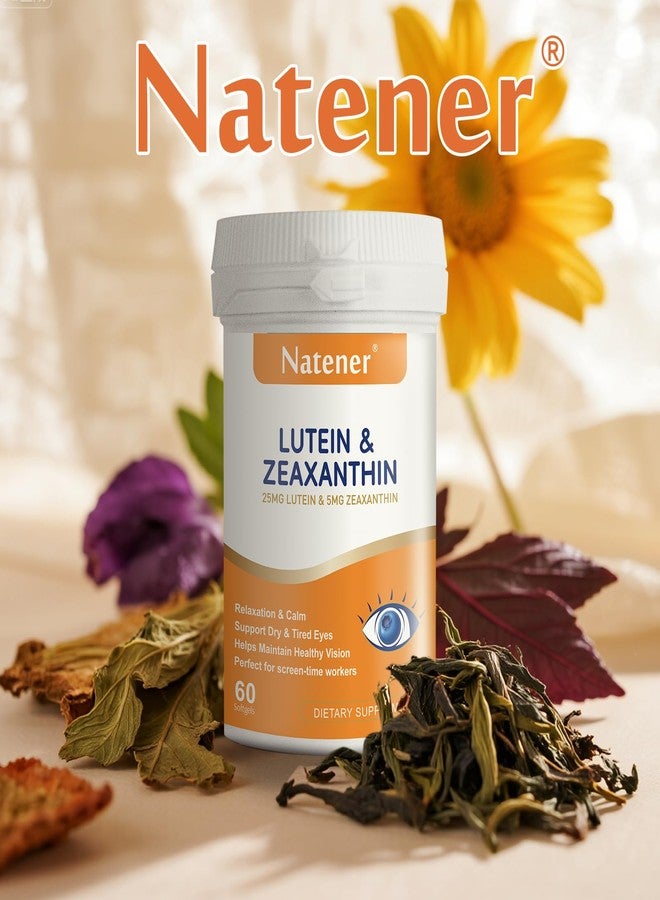 Natener 14 in 1 Eye Vitamins, 25mg Lutein, 5mg Zeaxanthin, 24mg Astaxanthin, 800mg Omega-3 & 100mg L-Theanine, Supports Eye Health, Moisture and Comfort* - Image 2