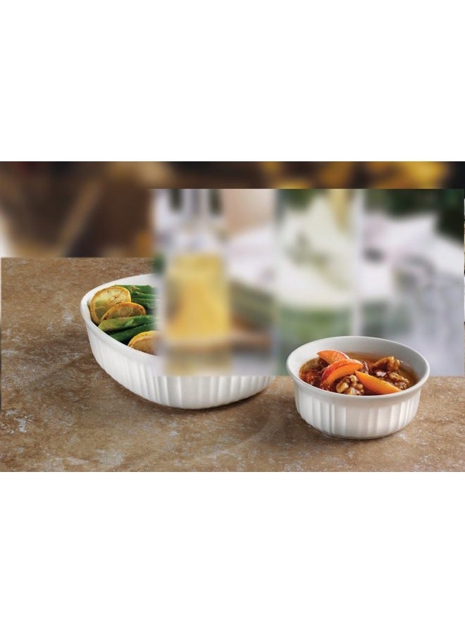 Corningware French White Pop-Ins 16-Ounce Round Dish with Plastic Cover, Pack of 2 Dishes - Image 5