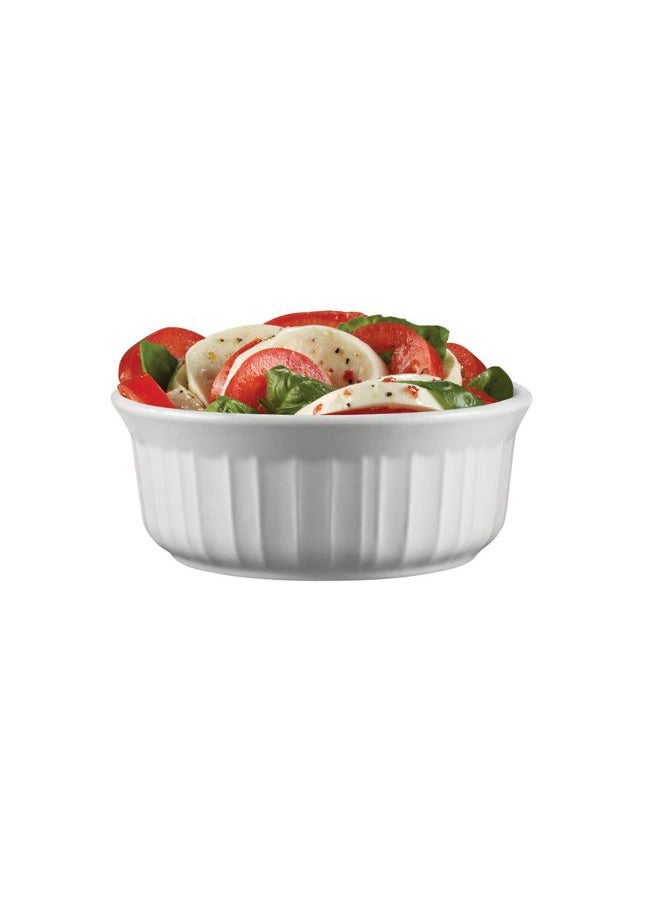 Corningware French White Pop-Ins 16-Ounce Round Dish with Plastic Cover, Pack of 2 Dishes - Image 4