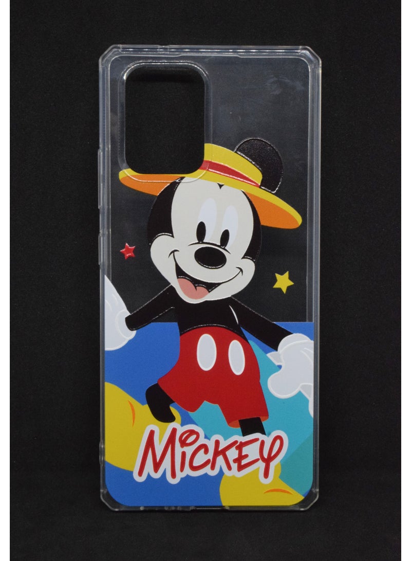 BORTONY Samsung Galaxy A91 Case Compatible for Women Girls Unique Design TPU Shockproof Protective Cover - Image 1