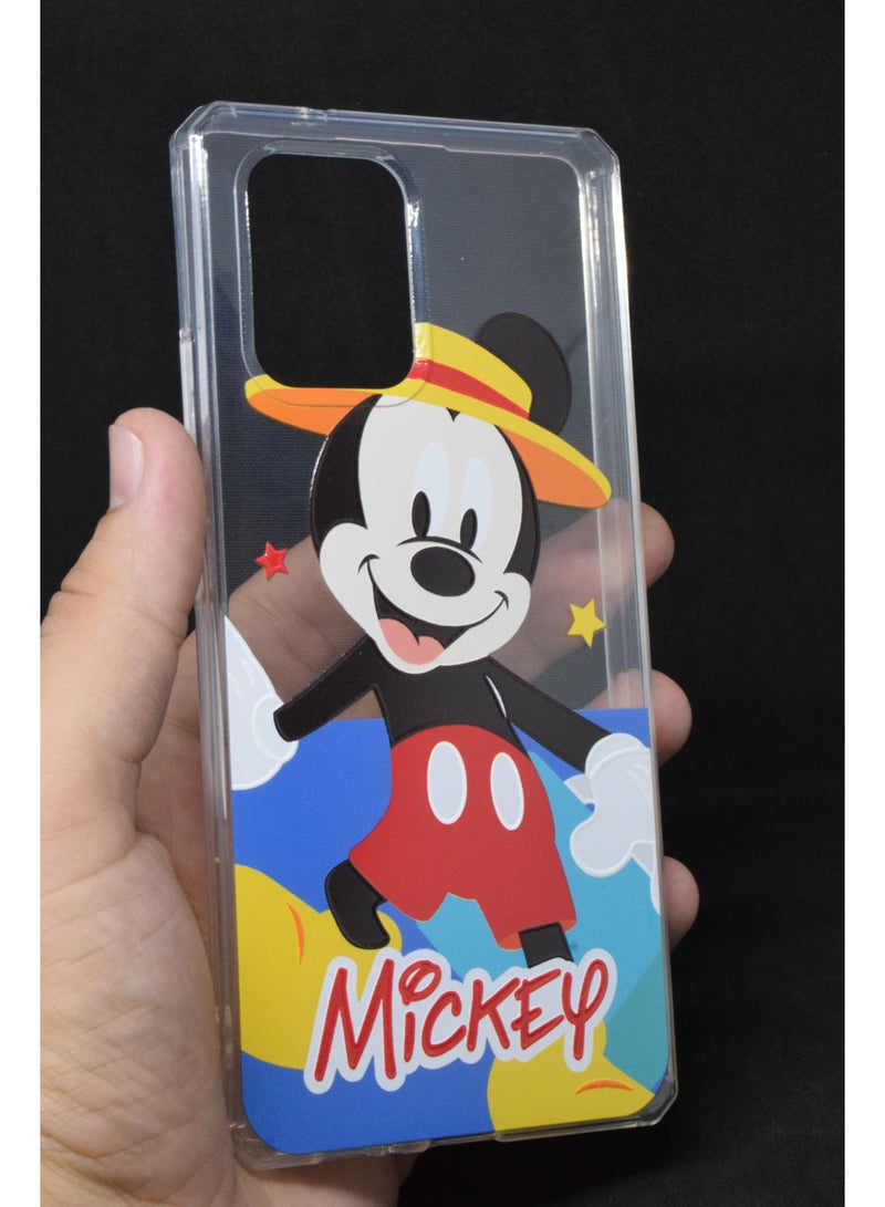 BORTONY Samsung Galaxy A91 Case Compatible for Women Girls Unique Design TPU Shockproof Protective Cover - Image 2