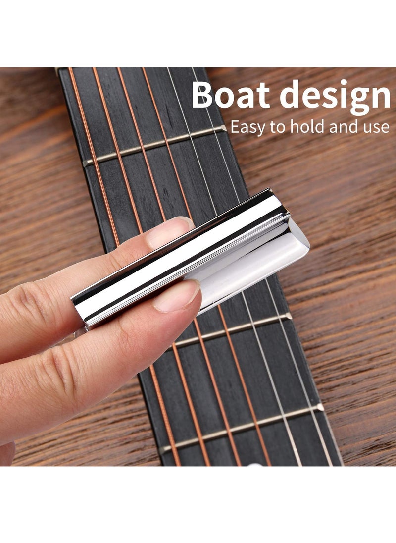 SYOSI - Steel Guitar Slide Tone Bar for Dobro Guitar Lide Metal Steel Tone Bar Lap Steel Guitar for Dobro Hawaiian Guitar Lap Steel Guitar Guitar Slide for Electric Guitar Accessories - Image 1