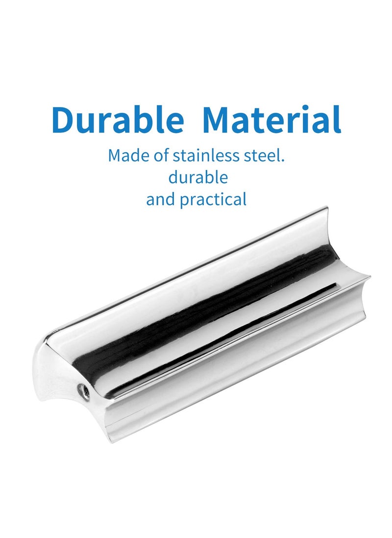 SYOSI - Steel Guitar Slide Tone Bar for Dobro Guitar Lide Metal Steel Tone Bar Lap Steel Guitar for Dobro Hawaiian Guitar Lap Steel Guitar Guitar Slide for Electric Guitar Accessories - Image 1