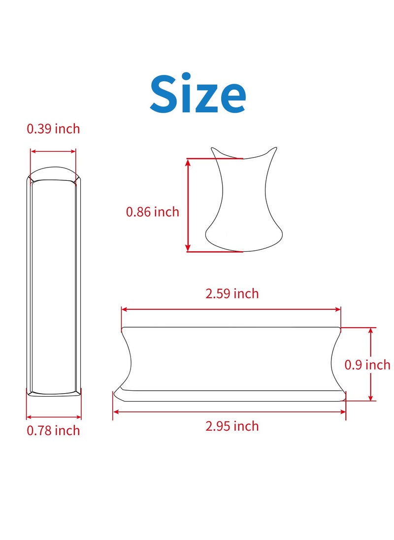 SYOSI - Steel Guitar Slide Tone Bar for Dobro Guitar Lide Metal Steel Tone Bar Lap Steel Guitar for Dobro Hawaiian Guitar Lap Steel Guitar Guitar Slide for Electric Guitar Accessories - Image 1