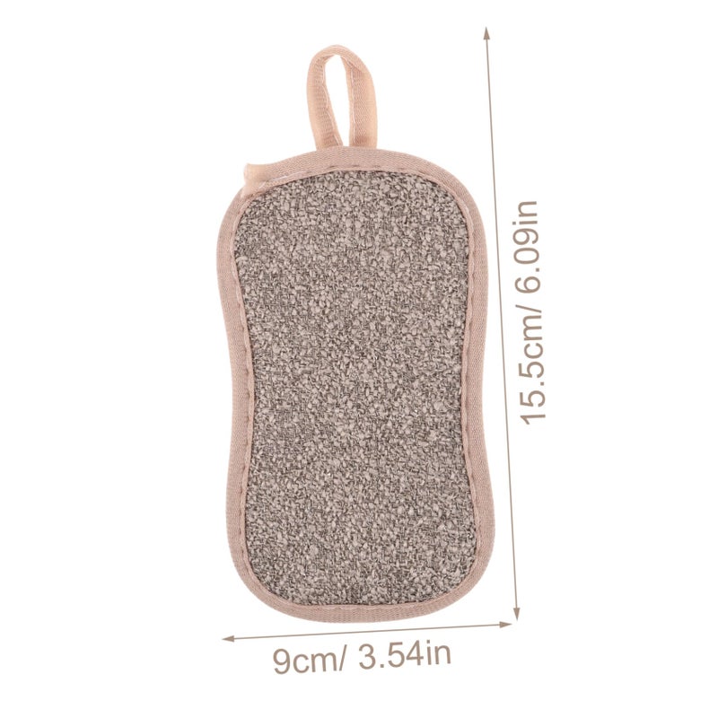 Dual Sided Reusable Kitchen Sponges 6 Pack Heavy Duty Dish Scrubber Pads - Image 3