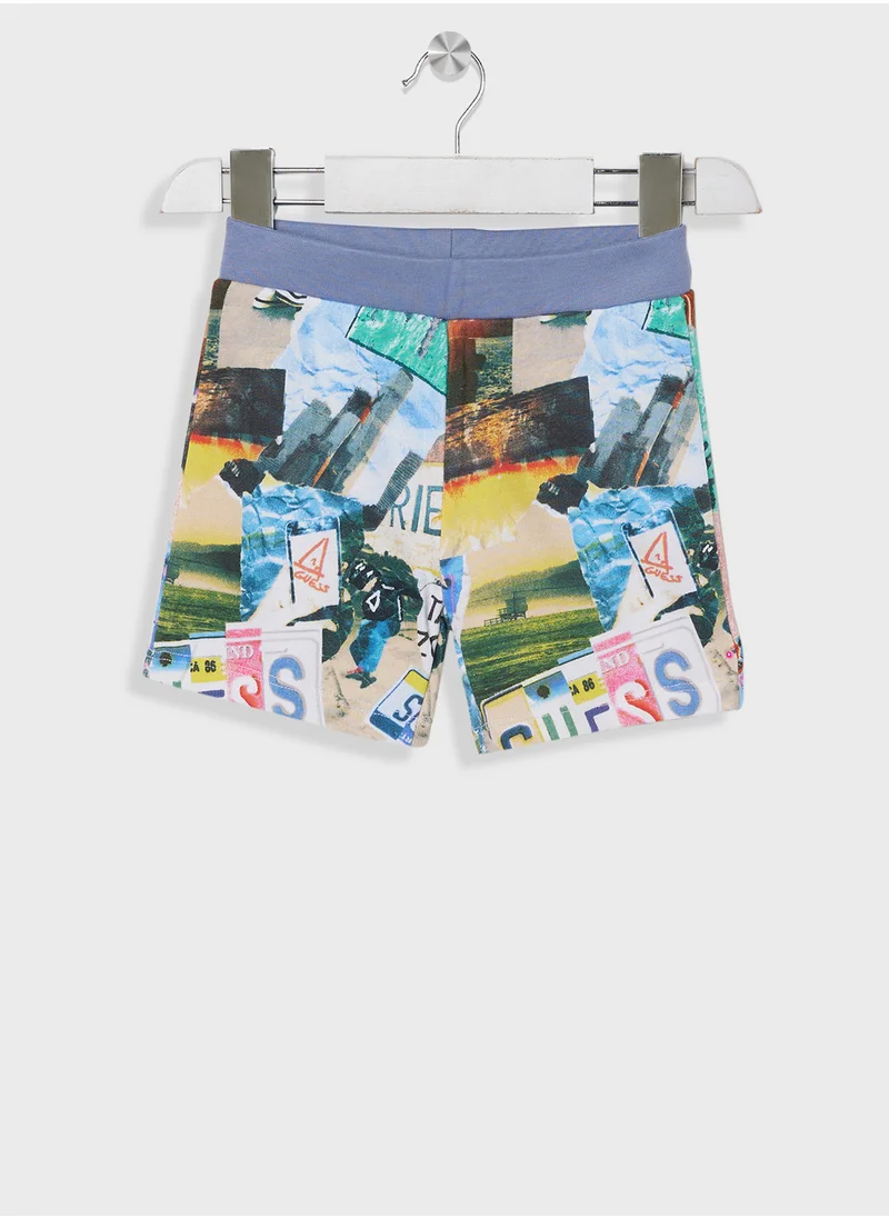GUESS Infant Logo Tank Top & Shorts Set