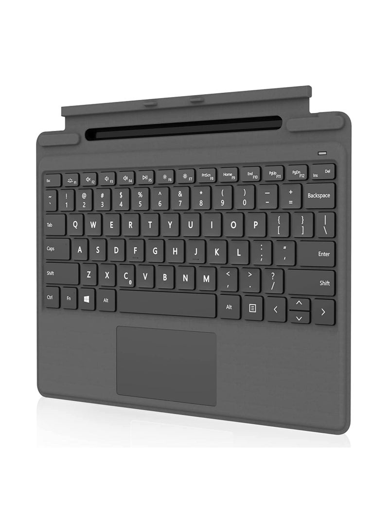 Keyboard for Surface Pro 10/9/8/X, Bluetooth Keyboard for Surface Pro 9, Detachable Wireless Surface Pro 9 2022 / Surface Pro 8 2021 / Surface Pro X Keyboard with Trackpad/Pen Holder - Image 2