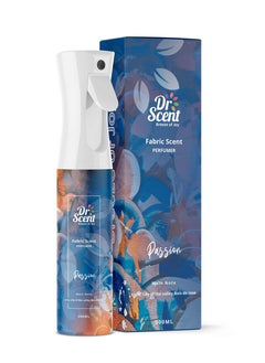 دكتور سينت بخاخ الأقمشة Dr Scent Passion، استمتع بروائح الليمون الطازج واليوسفي مع لمسات زهرية ناعمة من الزنبق والورد (300 مل).  - Image 1