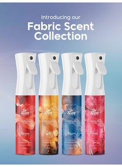 دكتور سينت بخاخ الأقمشة Dr Scent Passion، استمتع بروائح الليمون الطازج واليوسفي مع لمسات زهرية ناعمة من الزنبق والورد (300 مل).  - Image 4