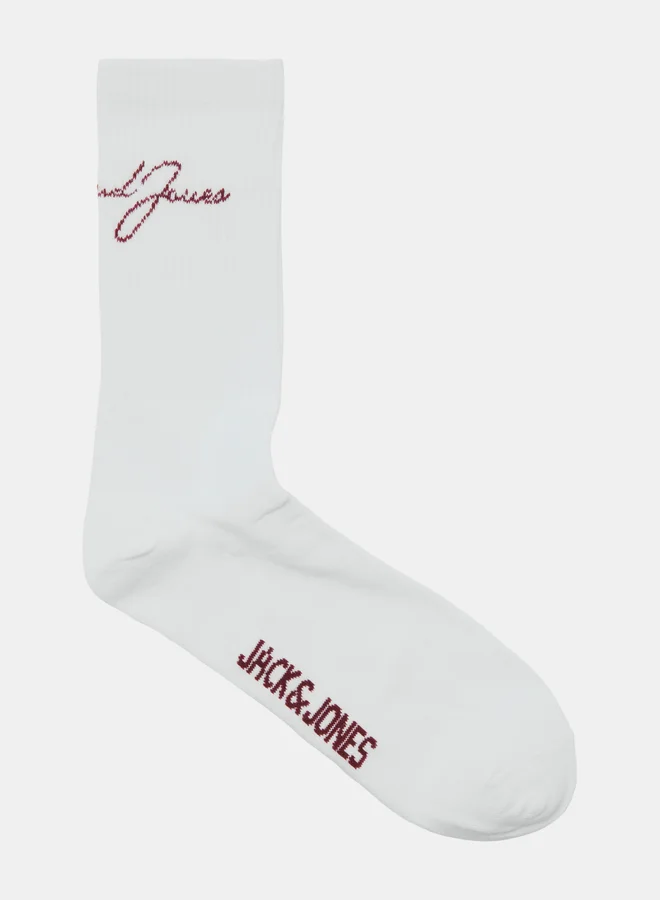 جاك اند جونز Pack of 5 - Lukas Tennis Socks