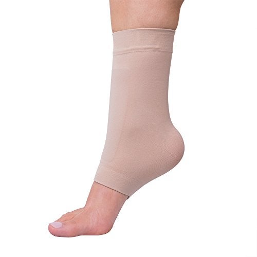 ZenToes Padded Skate Socks for Lace Bite Protection - 1 Pair - for Hockey, Skating and Tall Boots - Image 1