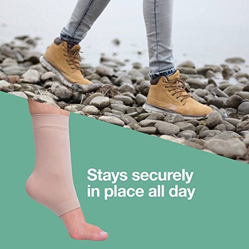 ZenToes Padded Skate Socks for Lace Bite Protection - 1 Pair - for Hockey, Skating and Tall Boots - Image 5