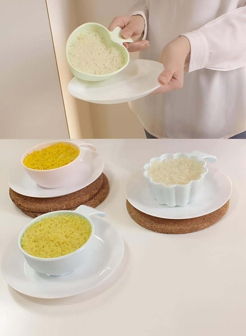 طقم تزيين أطباق الأرز والحلويات مكون من 4 قطع، منزل  - Image 4