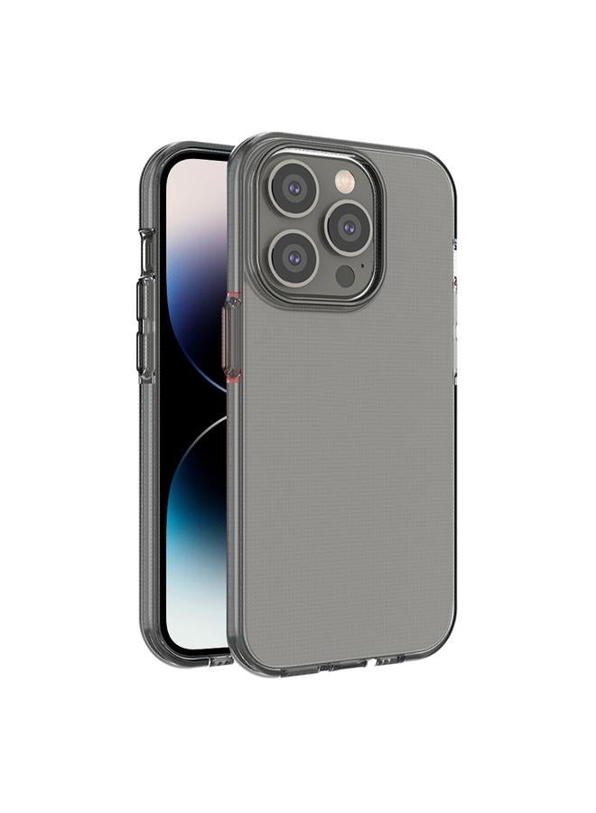 اس-توب جراب لهاتف iPhone 14 Pro جراب هاتف TPU شفاف ثنائي اللون - Image 1