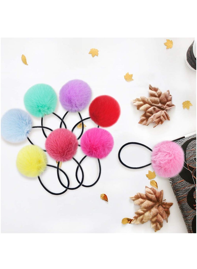 KASTWAVE رباطات شعر بوم بوم، رباطات شعر مرنة بوم بوم، حوامل ذيل حصان رقيقة بوم بوم، شريط شعر بوم بوم - Image 4