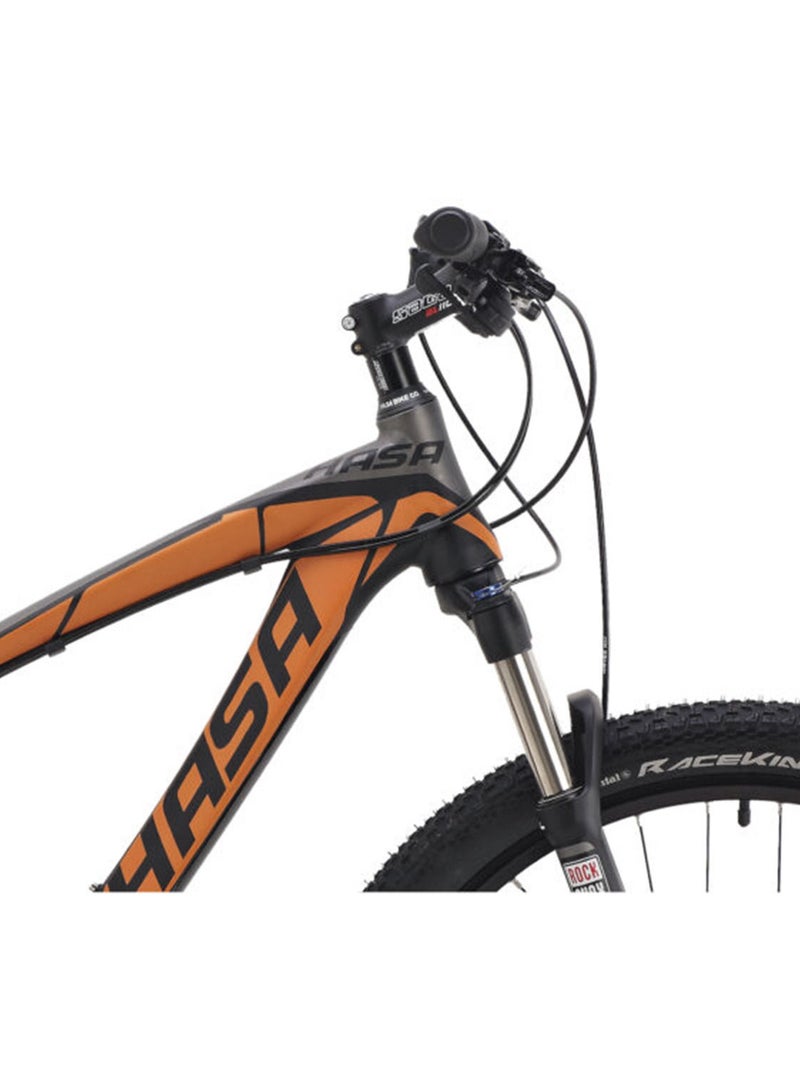 HASA Gallant 7.0 Mountain Bike - Black/Orange - Image 3