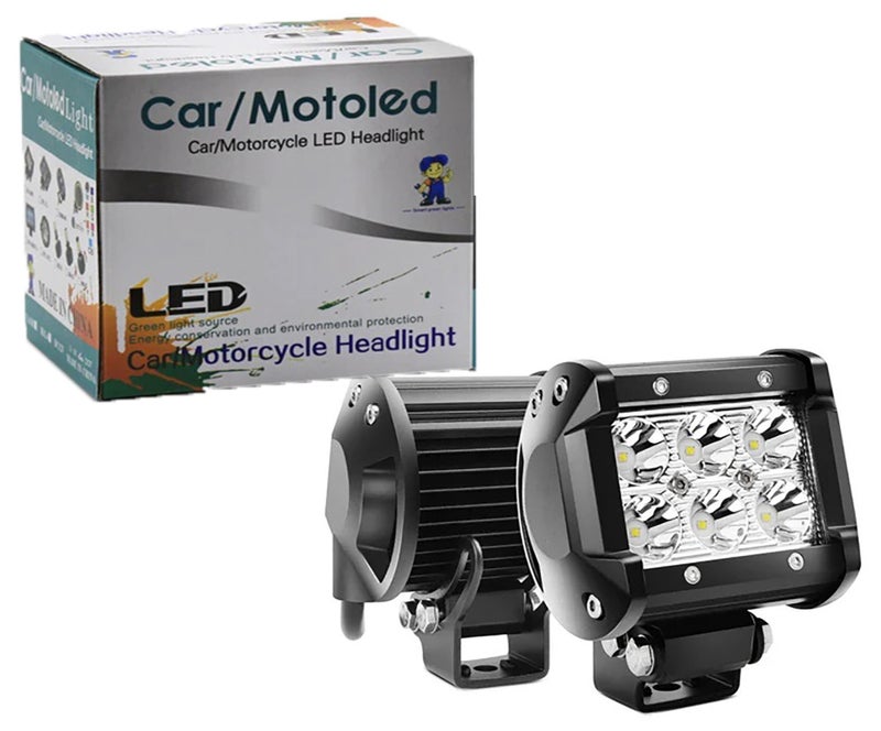 ليد اضائة فوج 6 ليد لسكوتر / موتوسيكل - 1 قطعة - Image 1