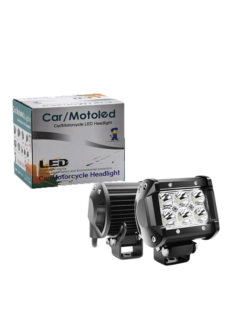Led - Car / Motoled Fog Light 6 LED scooter / motorcycle - 1 Piece - Image 1