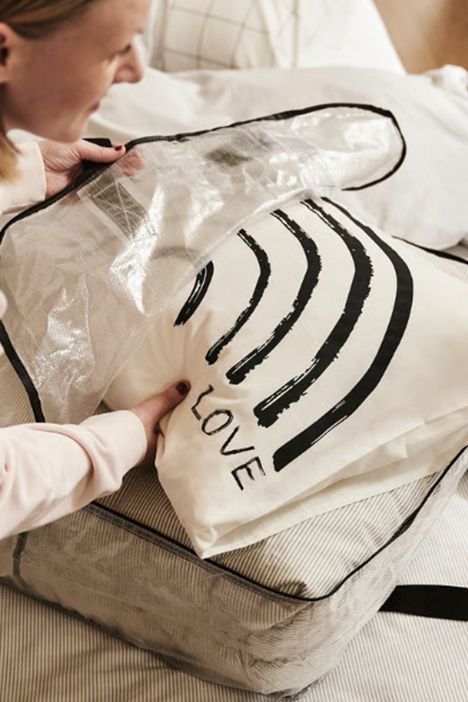 أيكيا حقيبة تخزين ديمبا - شفافة - 65x22x65 سم - Image 5