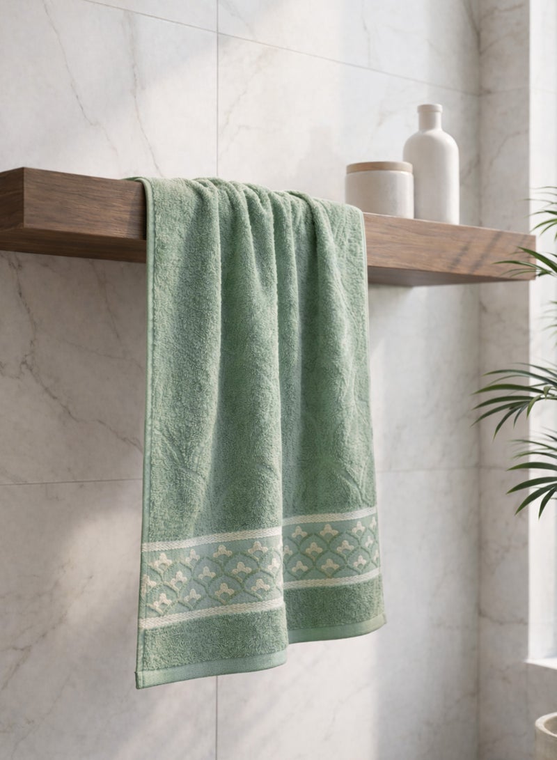 Parry Life Solo Bath Towel – Cotton Blend Highly Absorbent & Fade Resistant Towel (70×140 cm) - Image 1