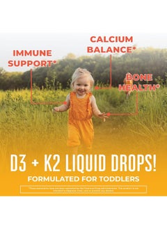 MaryRuth Organics Vitamin D3 | Vitamin K2 | Vitamin D3 K2 Spray | K2 D3 Vitamin Liquid Supplement For Toddlers | Kids Supplement For Calcium Absorption Strong Bones | Vegan | Non-Gmo | Gluten Free | 1 Fl Oz  - Image 2