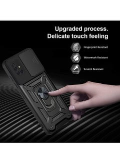 Generic samsung a51 Shield Full Protection Case With Metal Ring &Slide Camera Cover For samsung a51  - Image 3