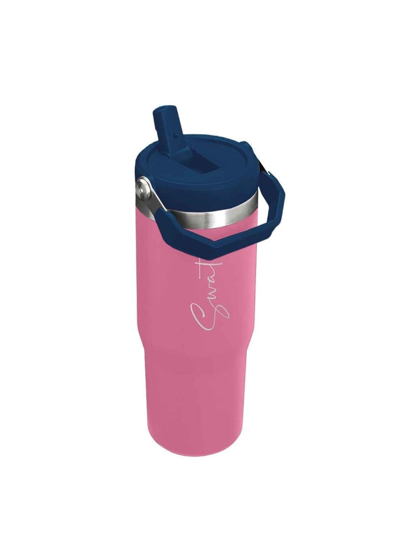 Nutcase Nutcase Custom Insulated Mug Handle and Lid Double Wall Vacuum Sipper Bottle 900ml  - Image 5