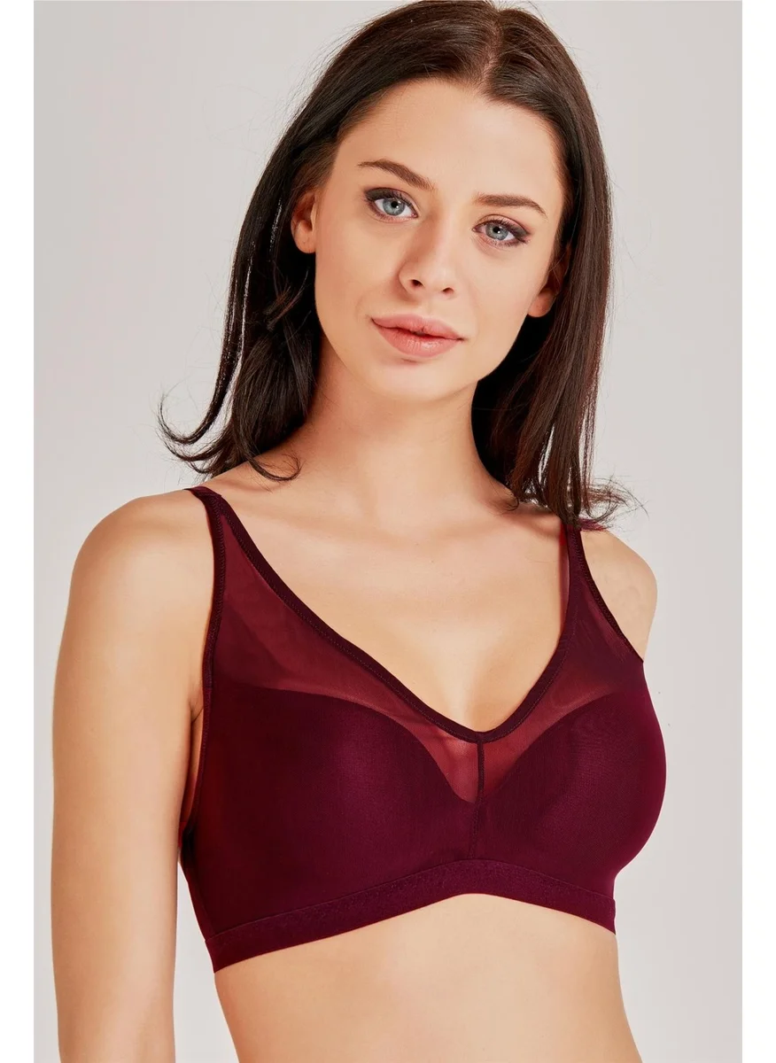 Magic Form 4636 - Non-wired Sponge Tulle Bra