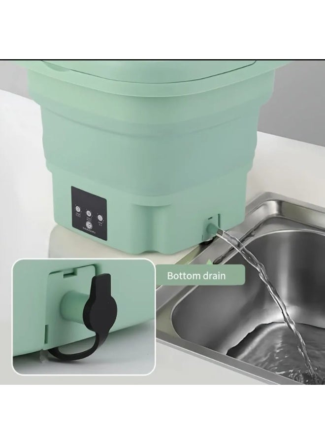 Nexora SR Portable Foldable Washing Machine 6.5 L – Blue Light Bacteria Eliminating Wash - Image 5