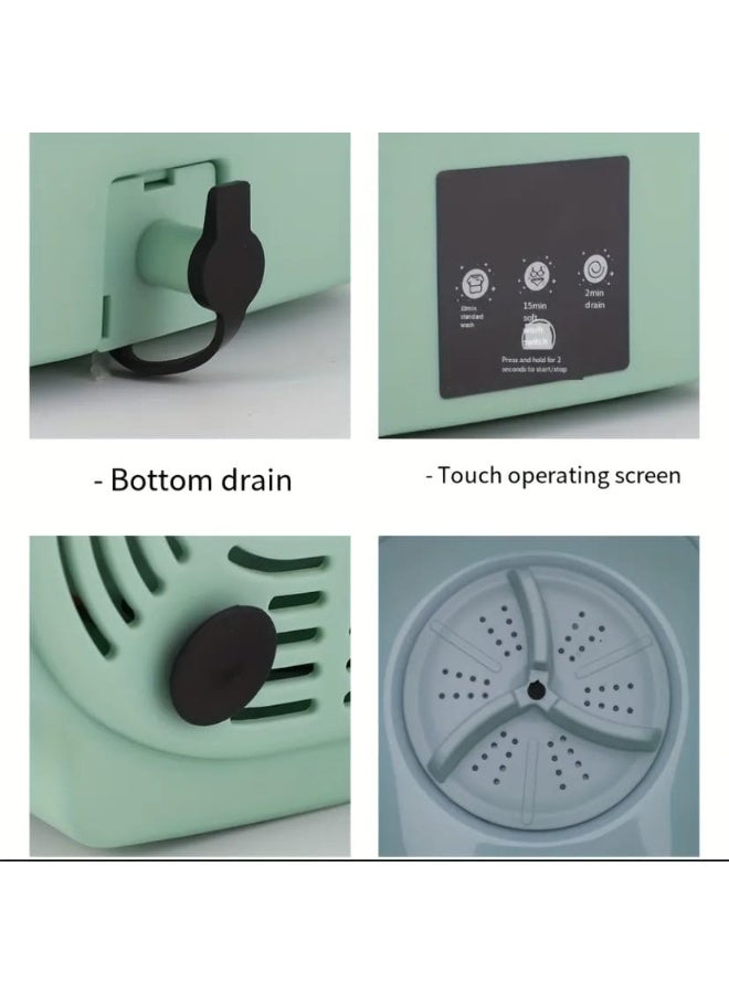 Nexora SR Portable Foldable Washing Machine 6.5 L – Blue Light Bacteria Eliminating Wash - Image 4
