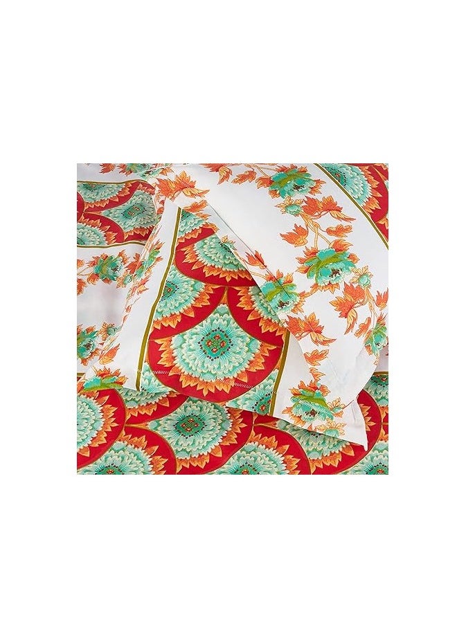 Story at Home Story At Home Bedsheet Set, Multi-Colour, 225 X 250 Cm, Mg1514  - Image 2