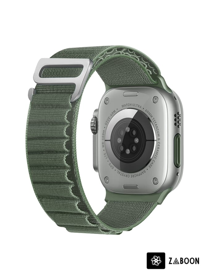 Zaboon Apple Watch Ultra 49mm Nylon Watch Band - Image 2