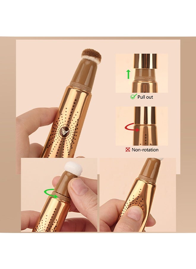 Anglicolor - Multi-Functional Makeup Pen,Liquid Highlighter Makeup Stick 3D Sparkling Effectcream Highlighter Lightweighteasy To Spreadhighlighter Makeup Long Lastingnatural Makeup Effect (#01 Spotlight)Multi-Functional Makeup Pen,Liquid Highlighter Makeup Stick 3D Sparkling Effectcream Highlighter Lightweighteasy To Spreadhighlighter Makeup Long Lastingnatural Makeup Effect (#01 Spotlight) - Image 1